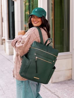 Commuter Backpack Heritage Green — view 2