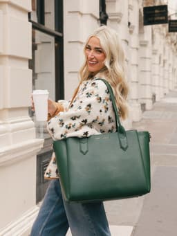 Double Duty Tote Heritage Green — view 4