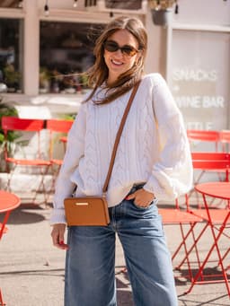 ESSENTIAL WALLET cognac — view 3