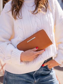 ESSENTIAL WALLET cognac — view 2