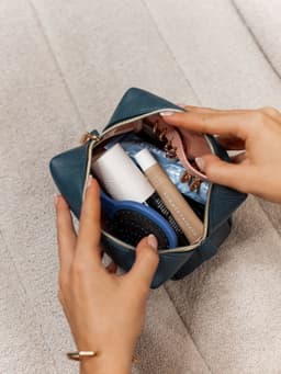 Navy Cosmetic Case — view 2