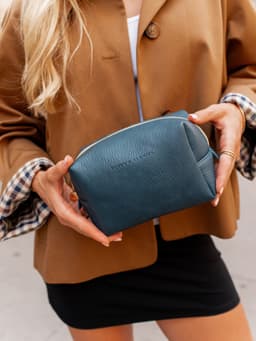 Navy Cosmetic Case — view 3