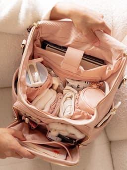 Lullaby Diaper Backpack Blush — view 2