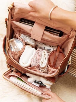 Lullaby Diaper Backpack Chestnut — view 2