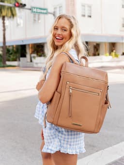 Commuter Backpack Mocha Mousse — view 4