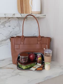 Double Duty Tote Chestnut — view 2
