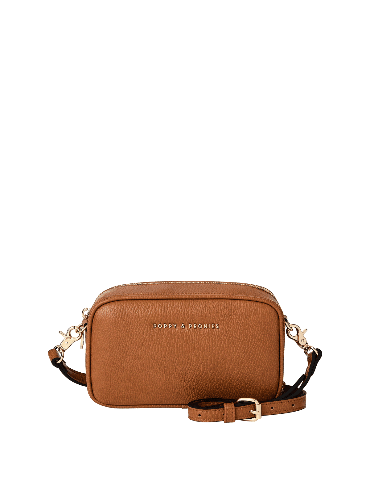Mini Essential Crossbody Cognac — view 1